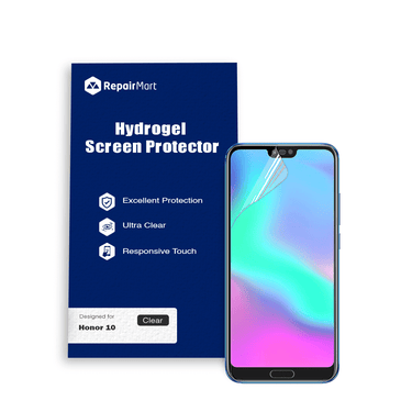 Honor 10 Compatible Premium Hydrogel Screen Protector With Full Coverage Ultra HD